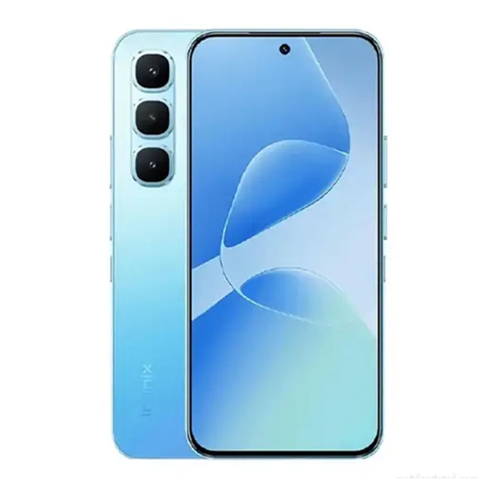 Infinix Hot 60 Pro smartphone front and back view showing display and design